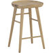 Dominic 26.5 inch Light Oak Counter Stool